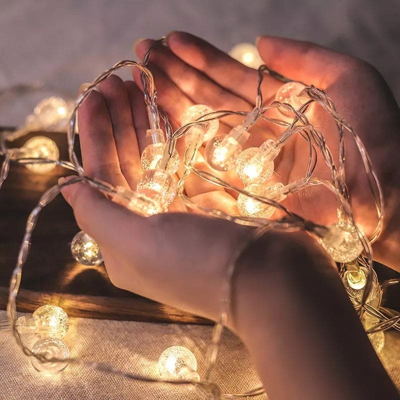 20 Pcs Bubble Ball Led String Lights, Starry Bubble Curtain Lights, Garden Home Indoor Outdoor Party Decorations Lights 20 Pcs Bubble Ball Led String Lights, Starry Bubble Curtain Lights, Garden Home Indoor Outdoor Party Decorations Lights
